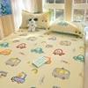 Bonenjoy 100% Cotton Bedsheet Skin-friendly Fitted Sheets Non-slip Bed Cover Cartoon Bed Linen sabanas (Pillowcase Need Order) 3