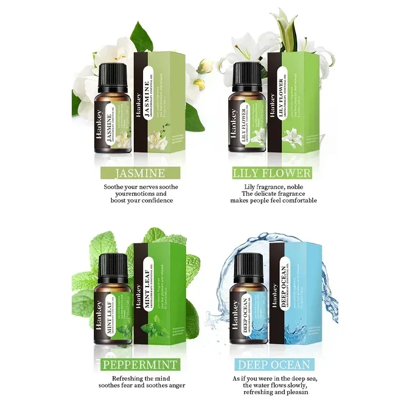 JJTHNCR aromatherapy plant essential oil water-soluble humidifier fireless aromatherapy refill liquid humidifier sp home fragrance products,aroma oil diffuser