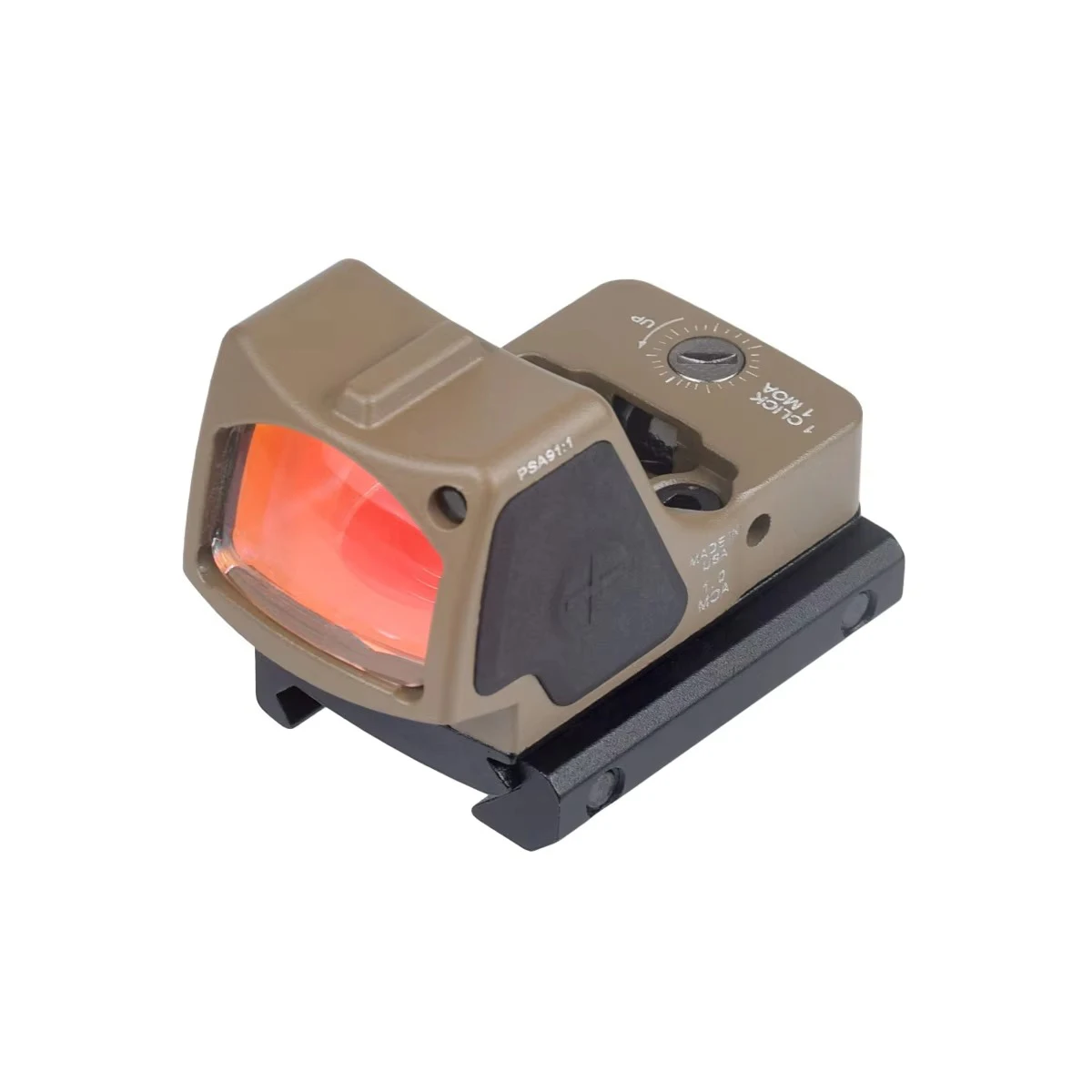 Red Dot Sight Tactical RM HD 1 Green Red Dot Sight Vism Mount Pistol Rifle Rear Plate Base Airsoft MOS Glock Glock17 Picatinny Rail Hunting