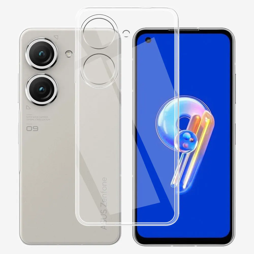 Per Asus Zenfone 9 Custodia 5.9 Pollici Custodia Morbida In Silicone Trasparente Tpu Per Asus Zenfone 9 Funda Per Zenfone 9 Trasparente Zenfone9 Coque
