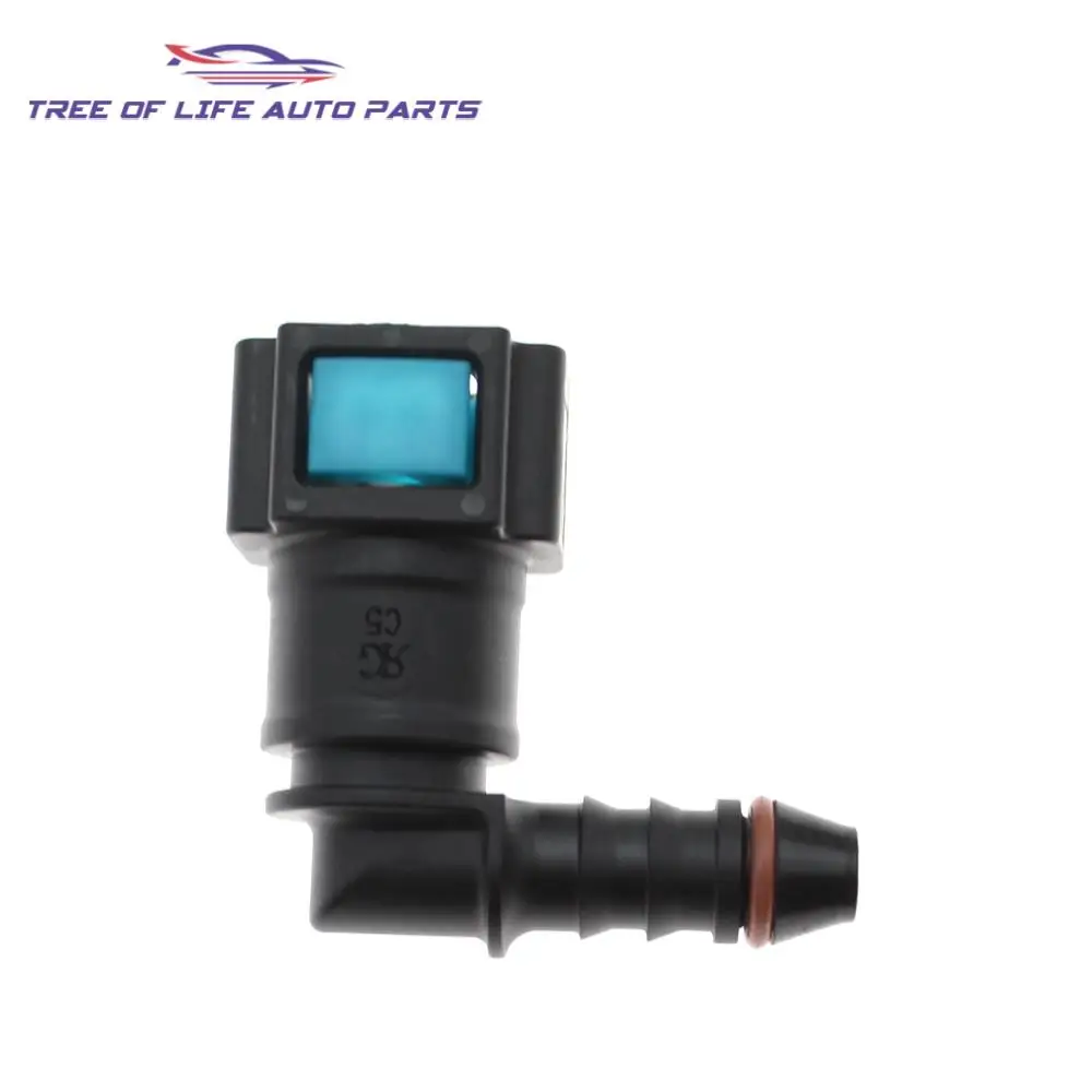 2/5/8/10 7.89 ID6 Auto Car Fuel Line Hose Coupler Quick Release Connect Connector Fuel Line Rubber Hose Coupler Carburetor Part car fuel hose coupler