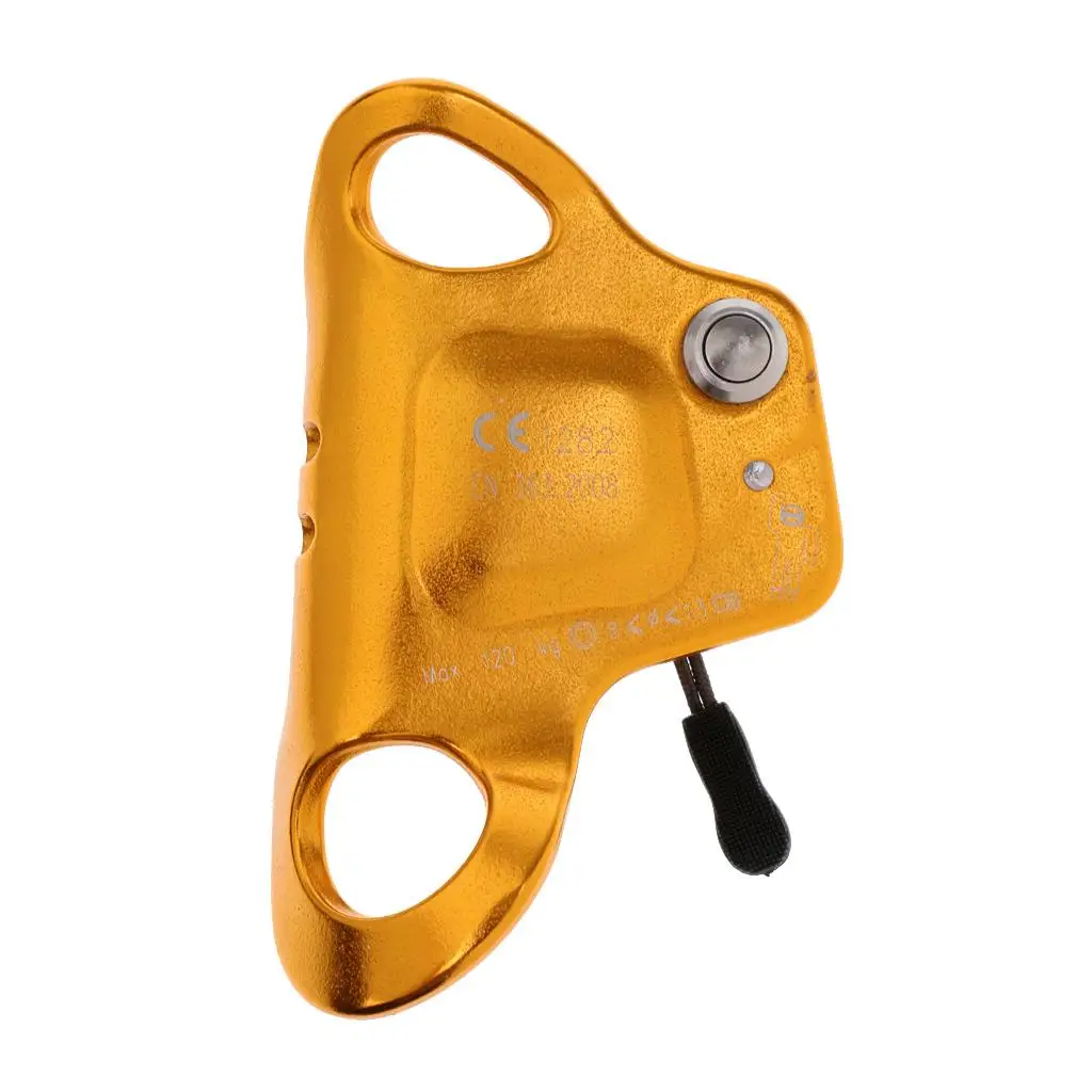 120KG Alloy Climbing Chest Ascender Riser for 8-13mm Rope Arborist Rock Rappelling Climbing Caving Smooth Gear Equipment