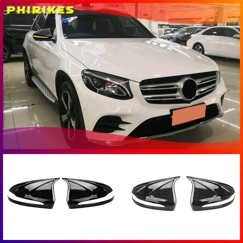 

Новинка-для Mercedes Benz C200L Модифицированный новый E-Class E300L/GLC260 ABS крышка автомобильного зеркала заднего вида аксессуары отделки 2 шт.