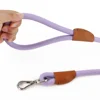 1.5M/2.1M Medium Big Dog Leash Adjustable Slide Fastener Buckle Easy and Convenient Nylon P Type Training Leash for Large Dogs 6