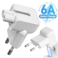 1-5PCS Mini EU Fast Charging Adapter Travel Converter Charger Power Adapters for IPad Pro 10W 12W MacBook AC Power Wall Plugs