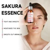 Sakura Skincare Set Korean Face Serum Essence Cream Anti-Aging Wrinkle Moisturize Fade Dark Circles Cosmetics Skin Care Set 4