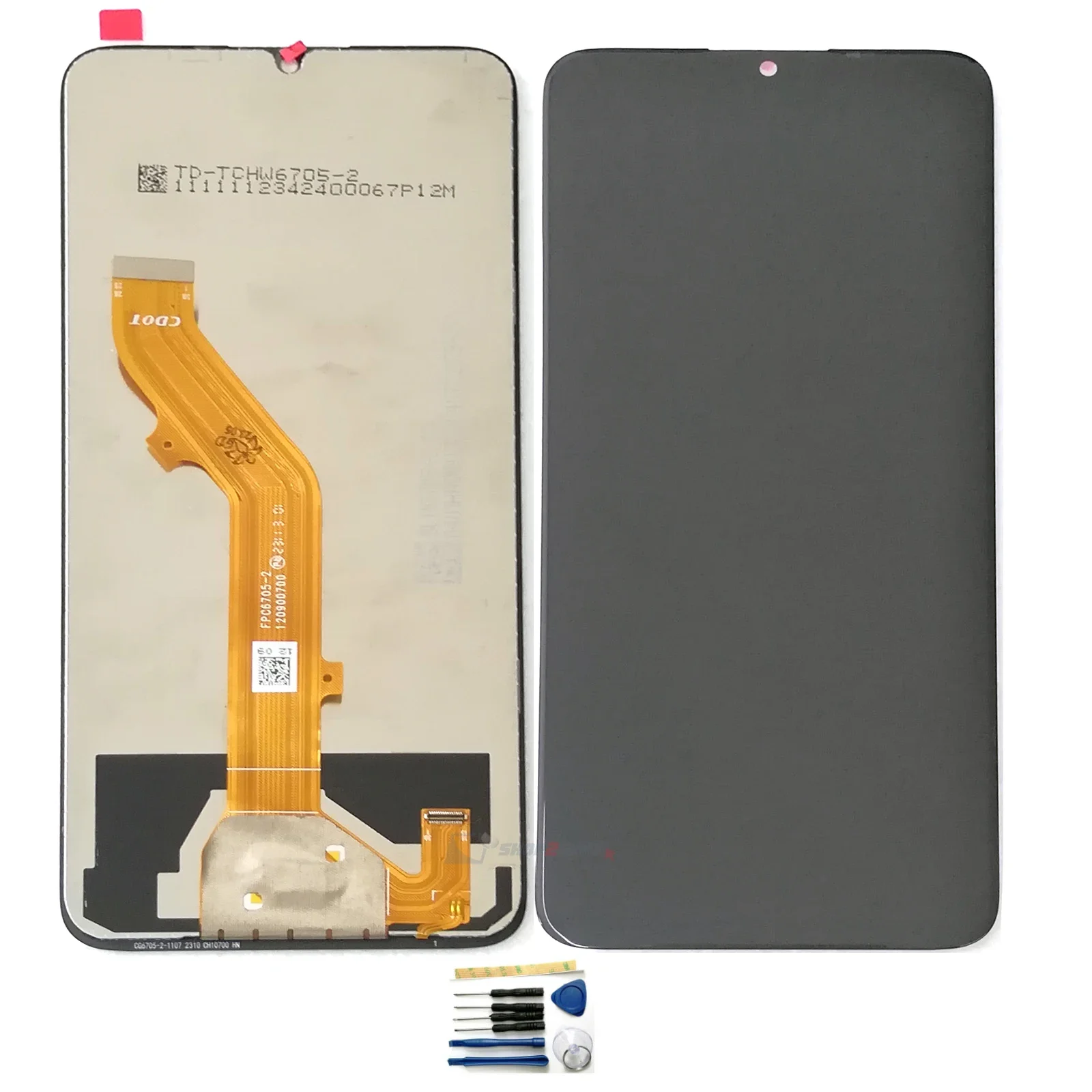 

ЖК-дисплей 6,75 дюйма для TCL 40 SE T610 T610K T610K2 T610P T610P2, цифровой сенсорный экран с бесплатными инструментами и 3M
