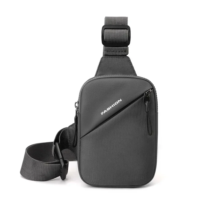 Borsello da uomo – Impermeabile con cerniera | Borsa a tracolla adattabile da uomo per viaggi, campeggio, escursionismo, ciclismo, caccia, picnic, lavoro, scuola, viaggi di