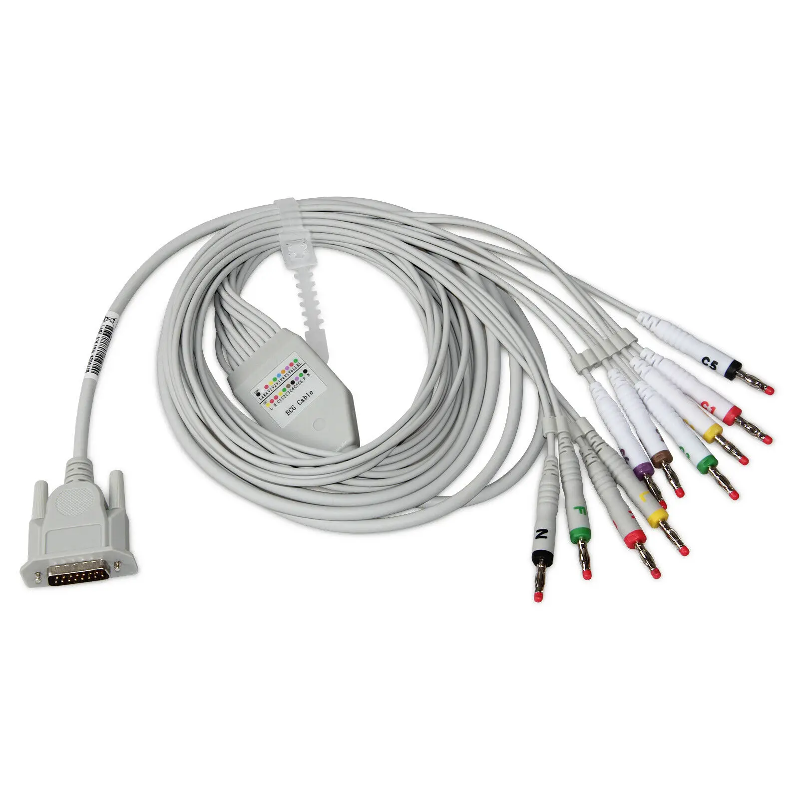 ECG90A USB Software Single Channel ECG Waveform Electrocardiograph Touch Screen