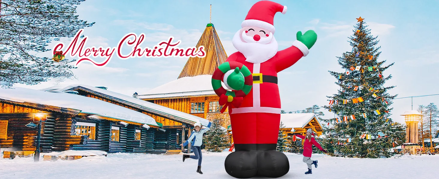 20ft santa inflatable