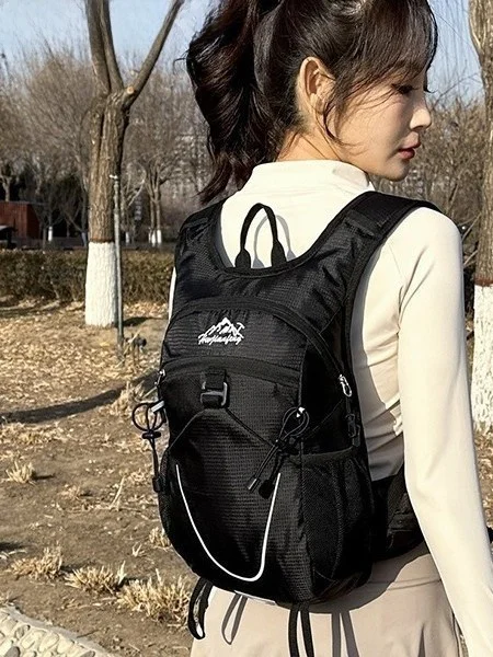 초경량 러닝 백팩 야외 등산 가방 남성 여성 사이클링 가방 다기능 로드 바이크 더블 숄더백