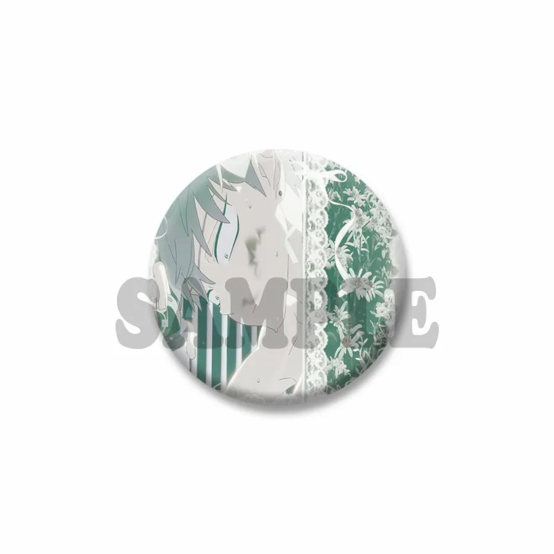 Cute Anime Pins Handmade Round Brooch Cartoon Cosplay Badge - Adorable Jewelry Accessories & Gifts