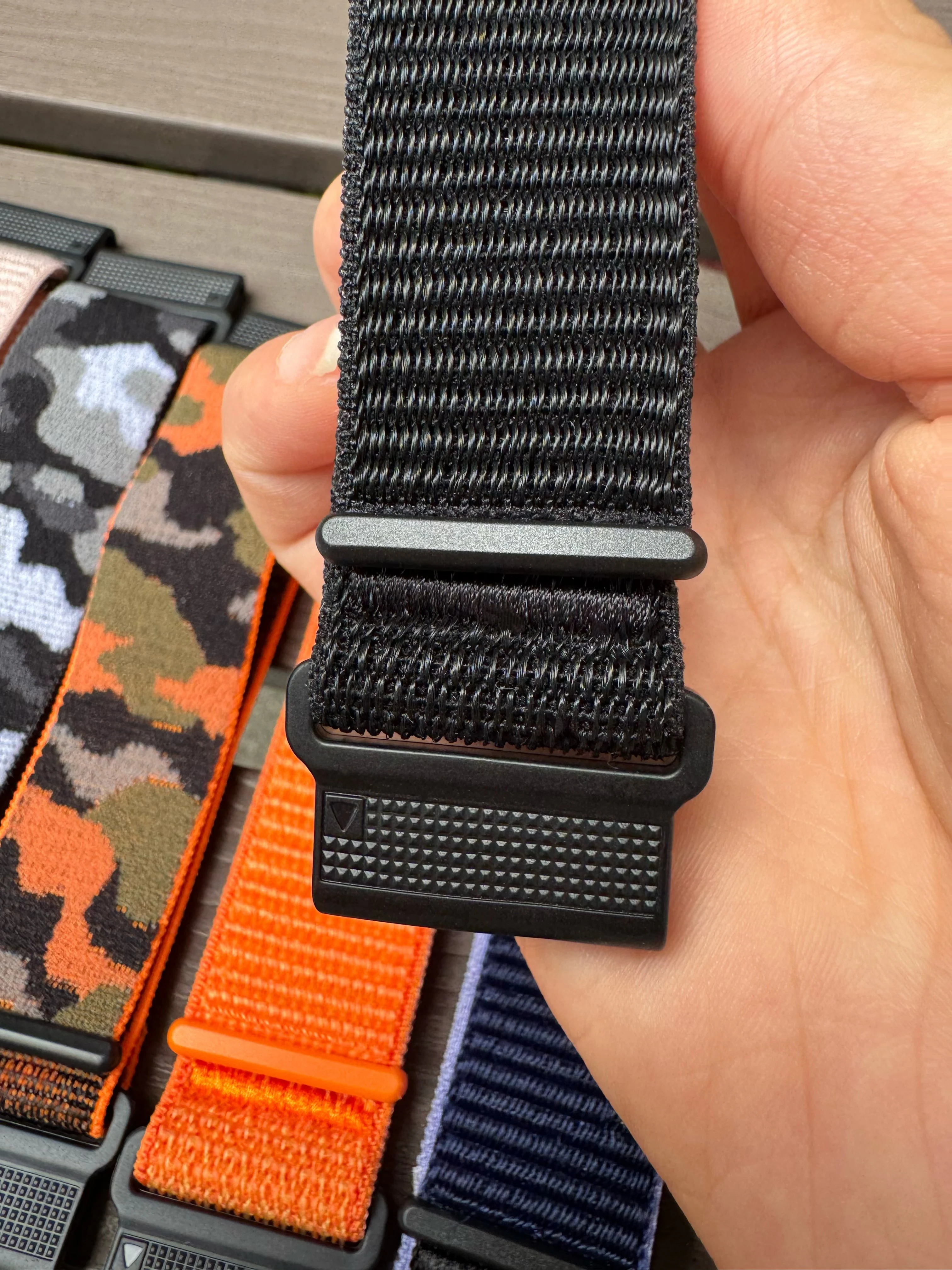 Durable Braided Nylon Loop Strap - QuickFit 22mm/26mm