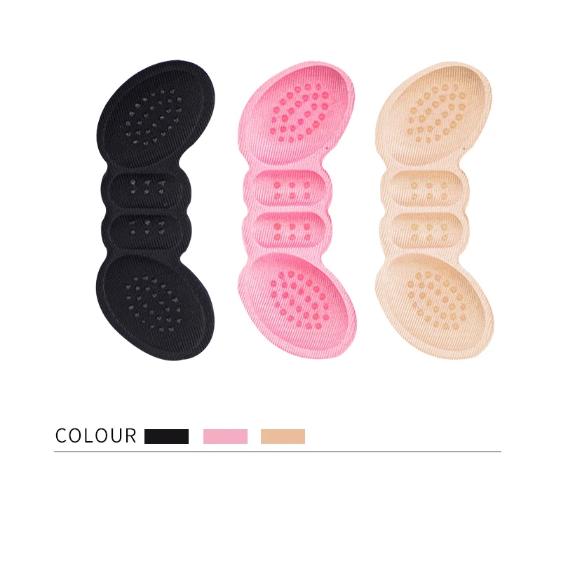 Shoe Insoles Heel Inserts Heel Protector Pads 8pcs Heel Insoles for Sports Shoes High Heel Inserts Pain Relief Anti-wear Cushion Pad Back Adhesive Shoe Pads Sponge Insole Pad