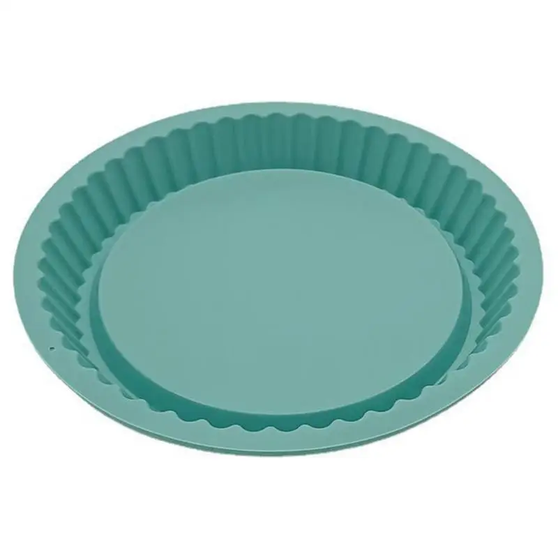 Mini Tart Pans For Baking Non stick Round Fluted Flan Pan Silicone Tart