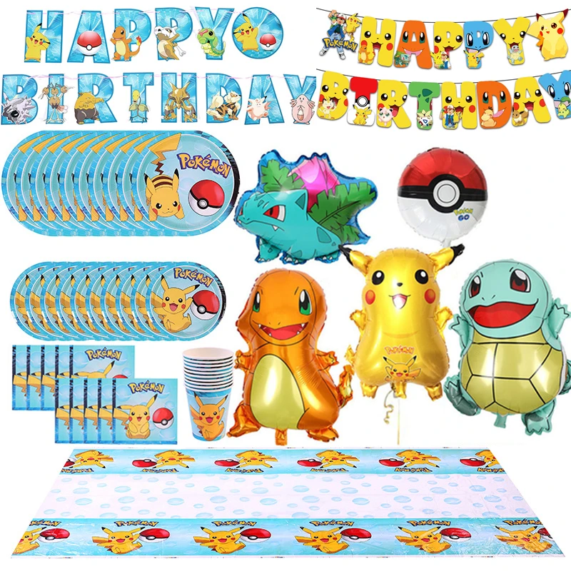 Thème d'anniversaire Pokémon pour votre enfant