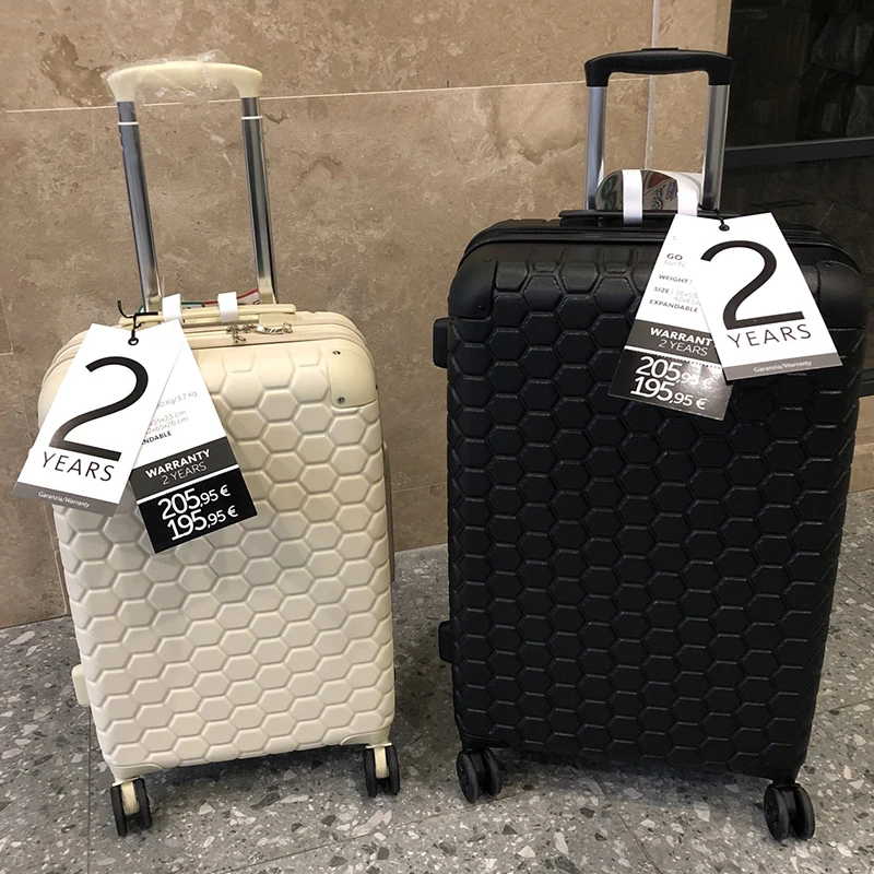 

Brand travel luggage fashion carry on trolley suitcase universal wheel men women 20/24/28 inch password trolley case