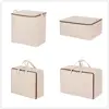 Fabric Quilt Storage Bag with Handles Foldable Folding Storage Baskets Closet Organizer Home Storage Organization 3