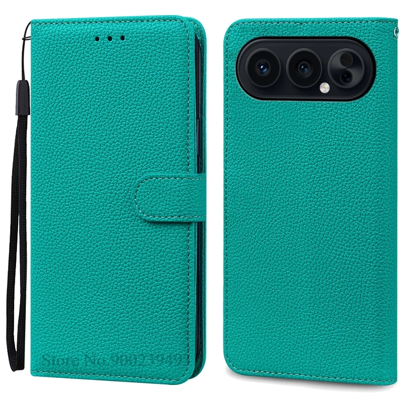 Leather Wallet Flip Case - Stand & Protective Book Cover