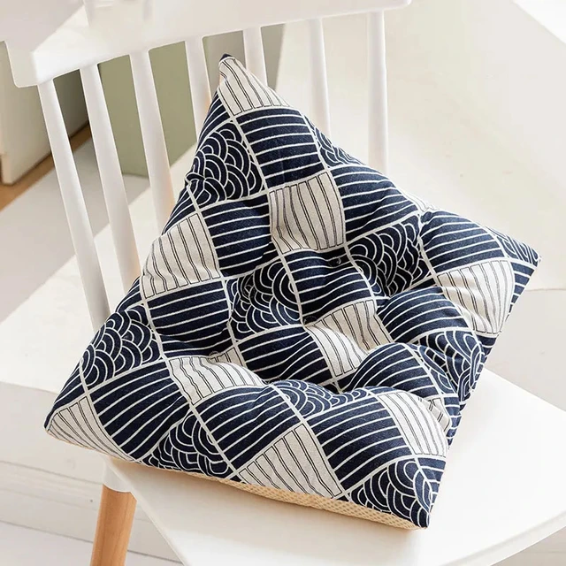 Modern Striped Chair Cushion Wear Resistant Chair Cushion Extra Soft Thick  Washable Dining Chair Cushion Seat Pad Home Supplies - AliExpress