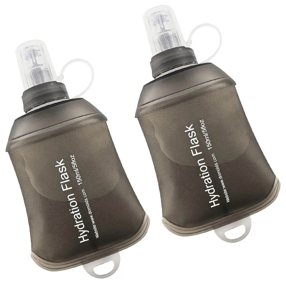 2PC150ml Softflasche, faltbare TPU-Wasserflasche für Trinkrucksack, Laufweste, faltbare Wasserflasche zum Wandern, Radfahren – Detail 10