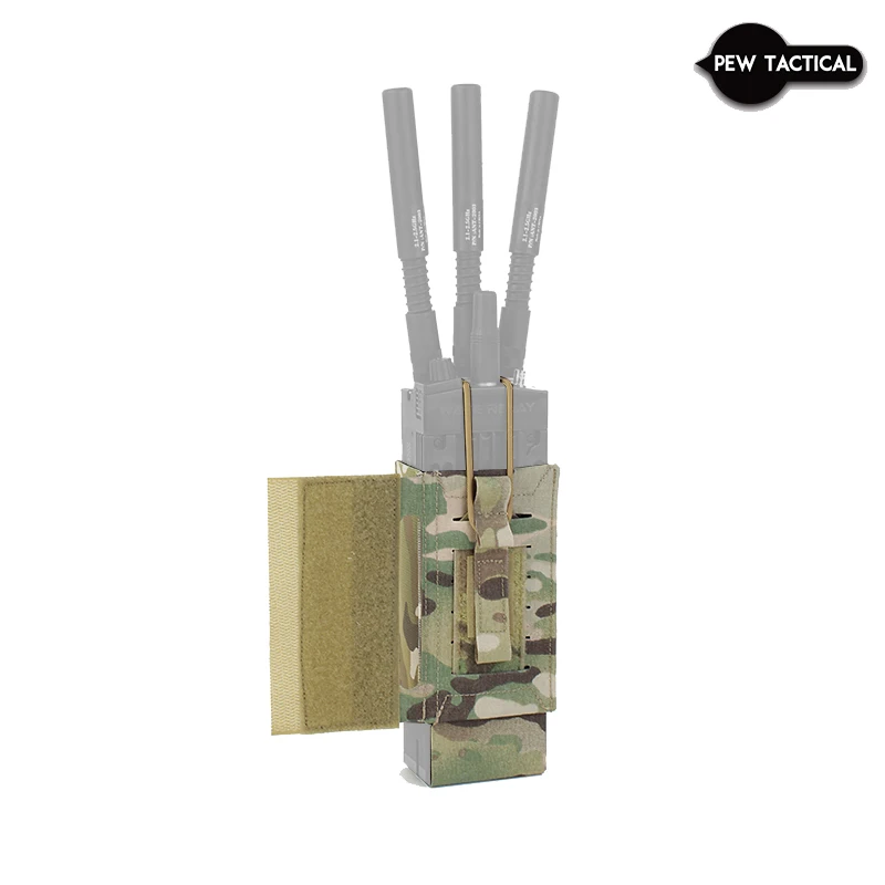 

PEW TACTICAL CP Style Airlite Configurable Radio Pouch For SPC Talkie Walkie Carrier 152 148 MPU5 CP Style