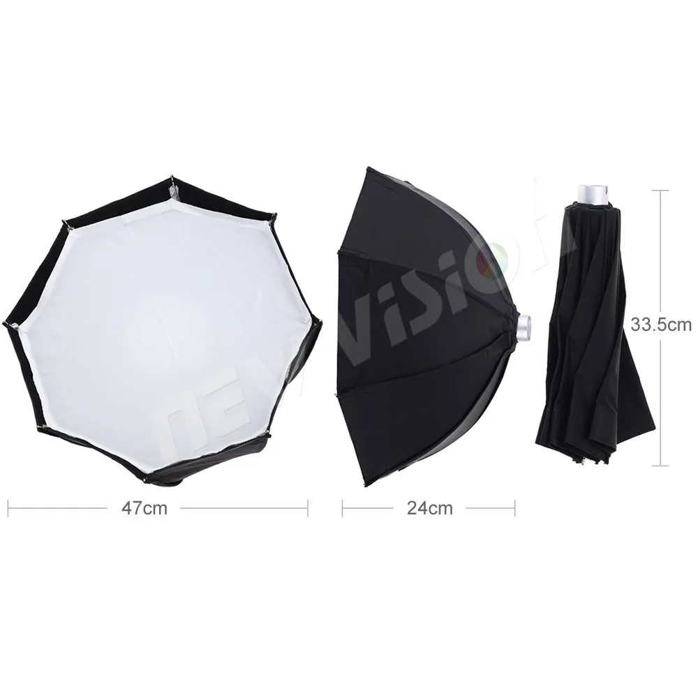 Godox AD-S7 Multifunctional Soft Box Octagonal Honeycomb Grid Umbrella Softbox for WITSTRO Flash Speedlite AD200 AD180 AD360II photography softbox bowens mount softbox portable softbox