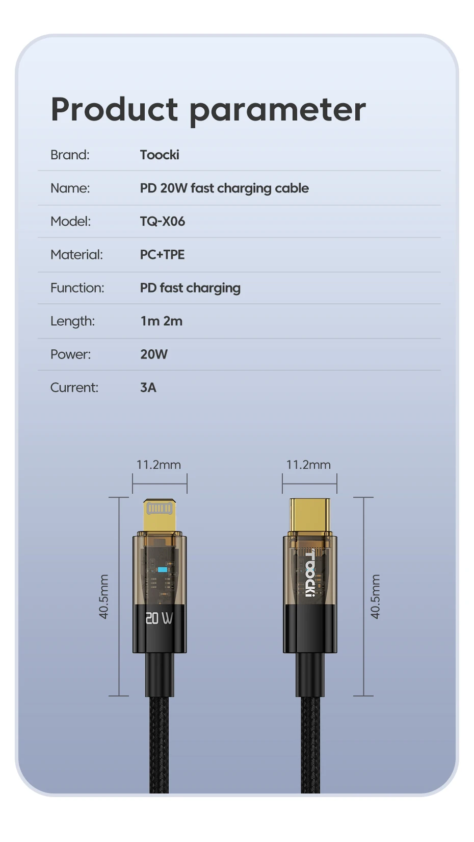 USB C Cable for iPhone 14 13 12 Pro Max XS XR 8 7 PD 20W USB C to Fast Charging