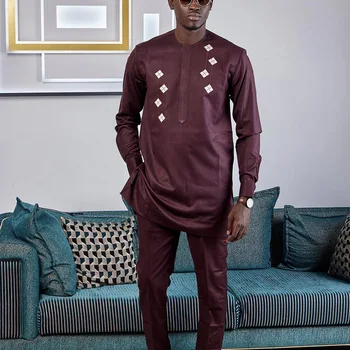 Adeyemi Embroidered Dashiki Outfit