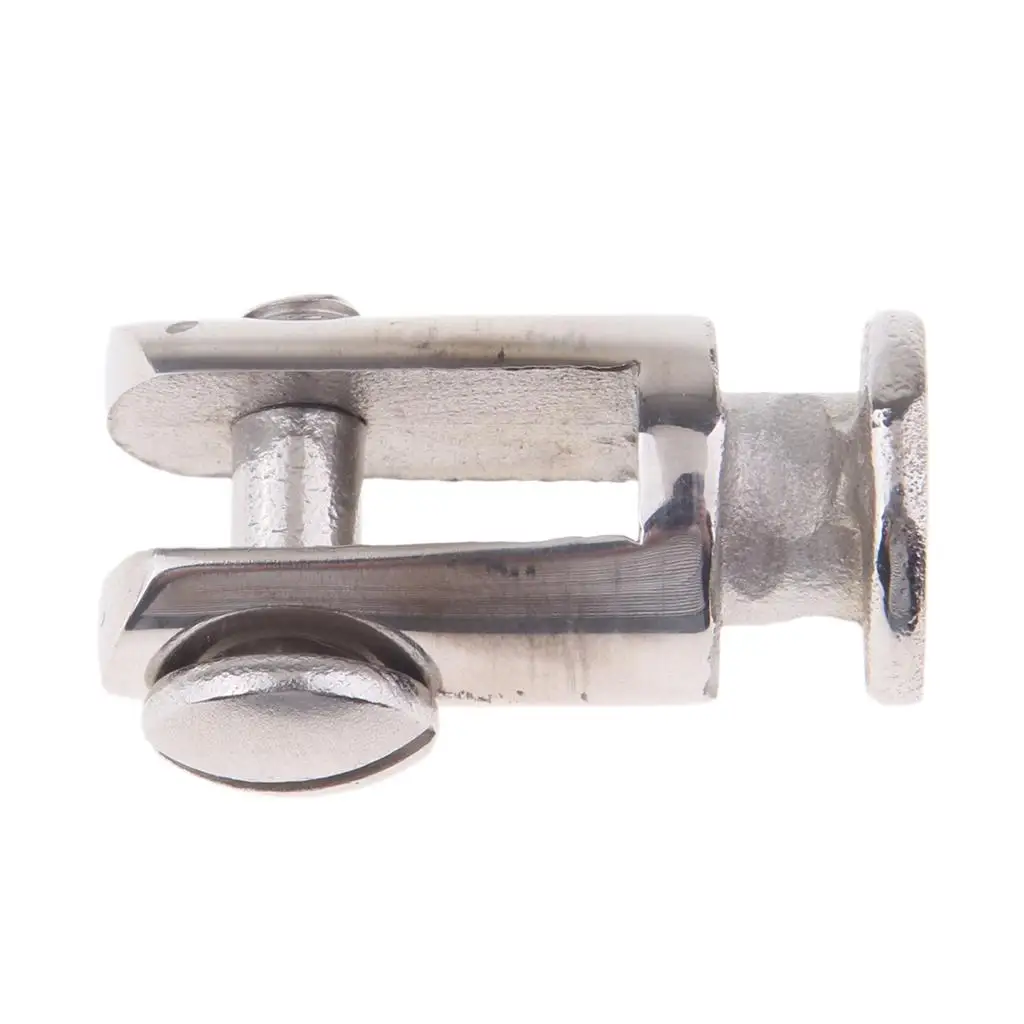 Heavy Duty Marine Boat Deck Hinge Mount Quick Release Bimini Top Fitting - 32 x 15mm / 1.3 x 0.6 inch- 316 Stainless Steel