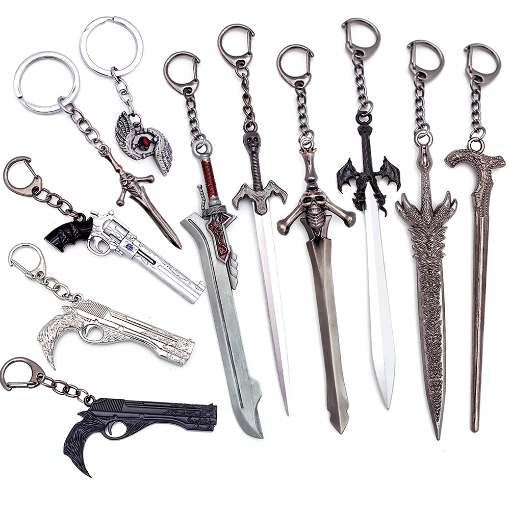 DMC Dante Sword Rebellion Awakening Weapon Keychain Game