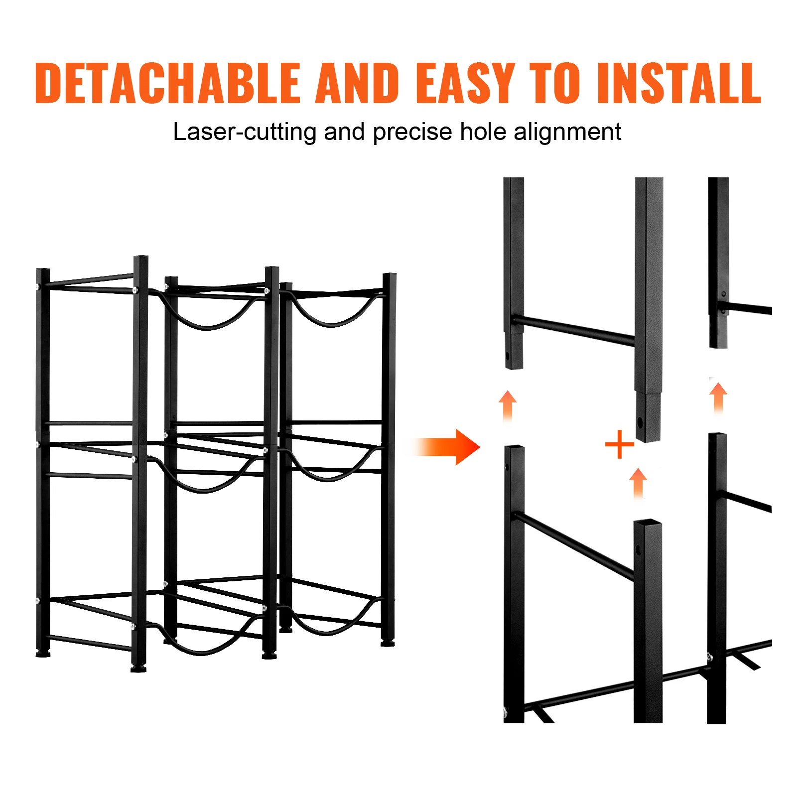 Iron Water Bottle Holder for Kitchen Office