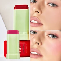 3 In 1 Make Up Brush Functional Blush Stick Waterproof Easy Color Rouge Blusher Cream High Color Rendering Brightening Skin Tone 1