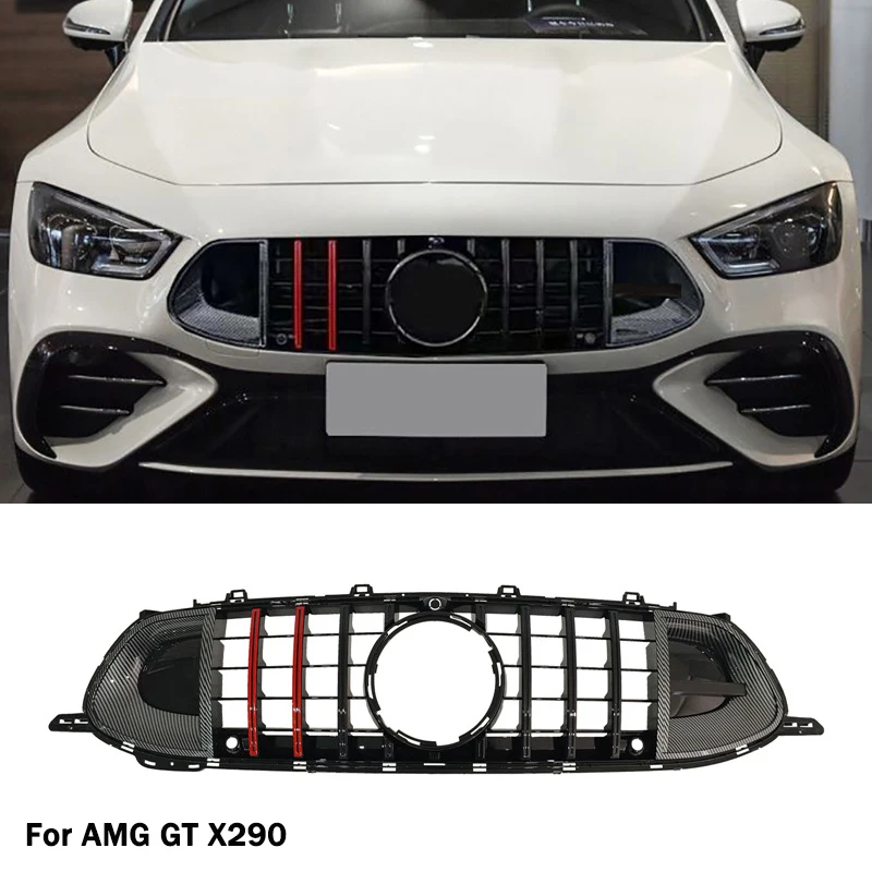 

For AMG GT X290 50 Front Grille Grill Bumper Engine Cooling Grid Car Parts Accessories For Brabus For Mercedes Benz 2019-2023