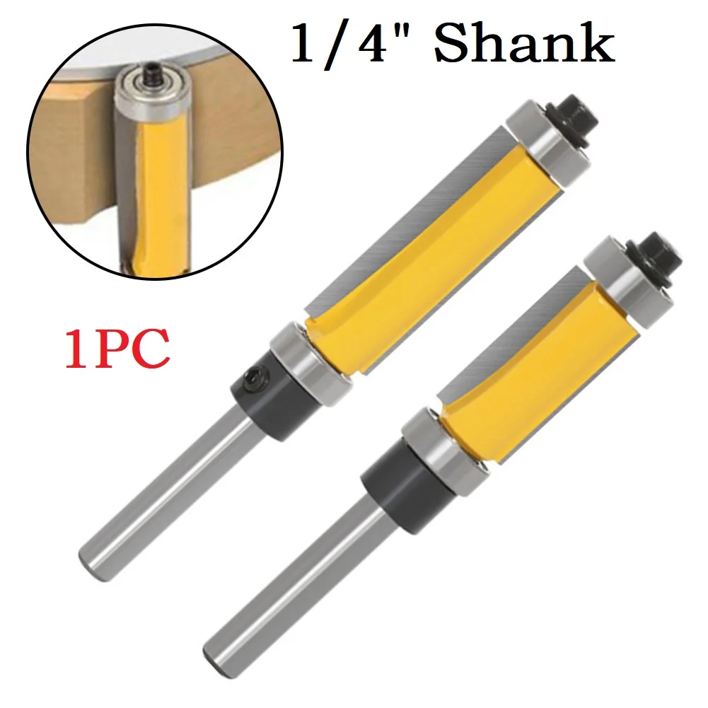 1pc-6mm-Shank-Milling-Trimming-Cutter-Carving-Double-Bearing-Straight ...