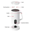 110V/220V Milk Frother 4 In 1 Cooker Auto Mixer for Coffee Milk Foamer Machine Stainless Steel Milk Heating Steamer Foamer 6
