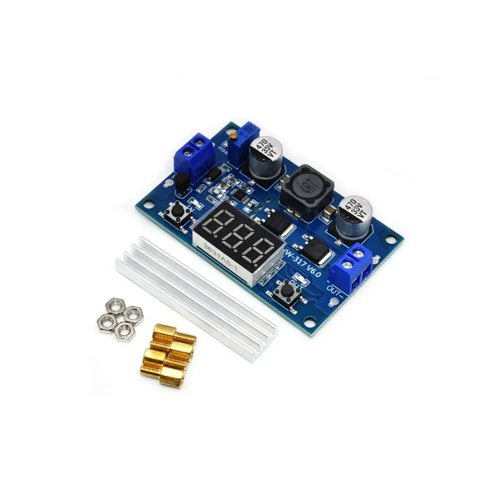 Ltc1871 Dc Dc Step Up Booster Converter 3-35Vdc A 3.5-35Vdc + Led Voltmetro Dc-Dc Step Up Module Regolatore Di Tensione Di Alimentazione