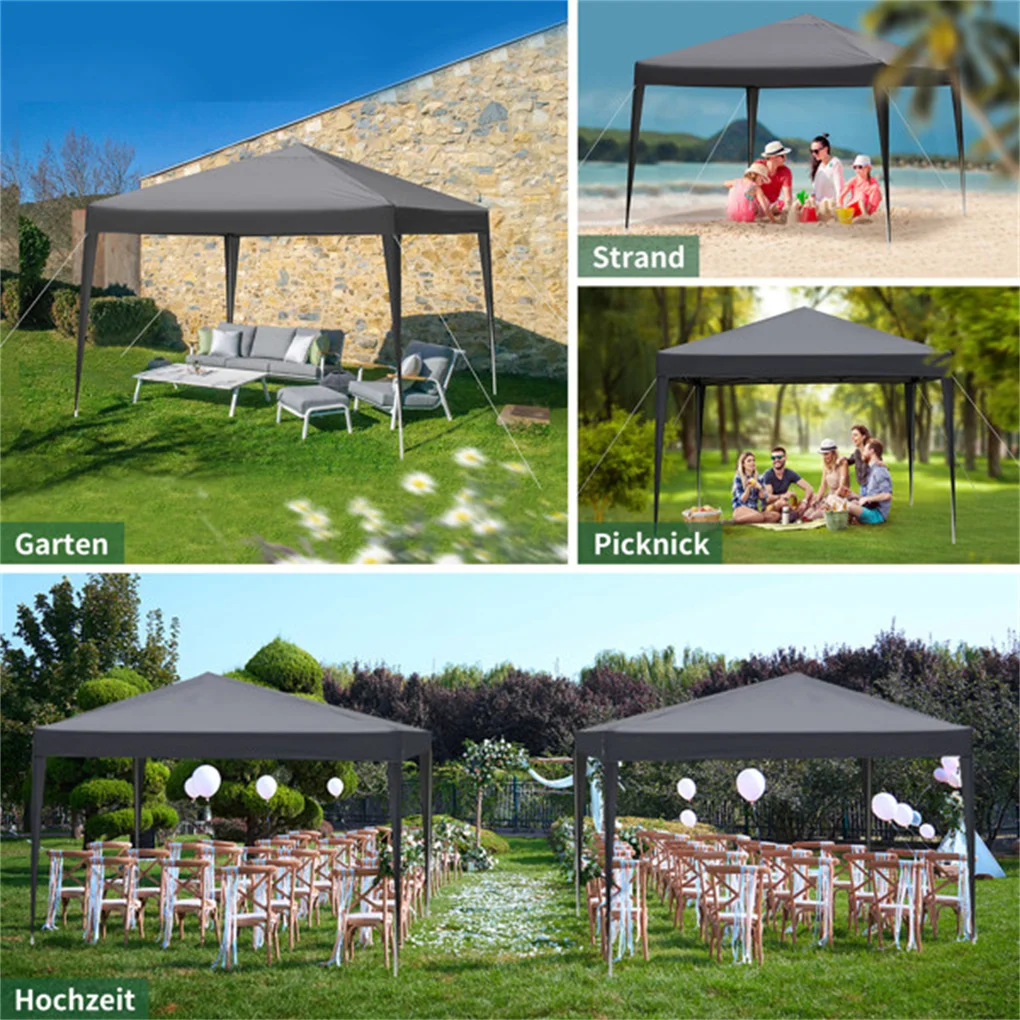 10*10ft Pop Up Canopy Tent, Gazebo 4