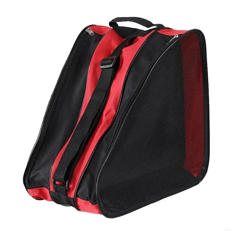 A0KA Roller Skates Bag Skating Shoes Storage Bag Ice Skating Inline Skates