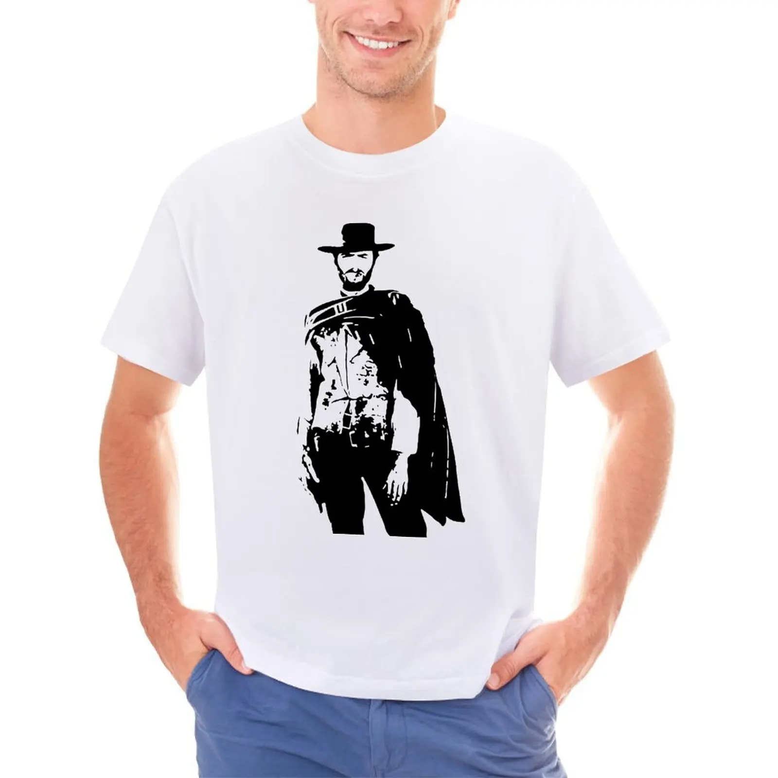 Clint Eastwood Good Bad brutto trend T-shirt uomo attore regista