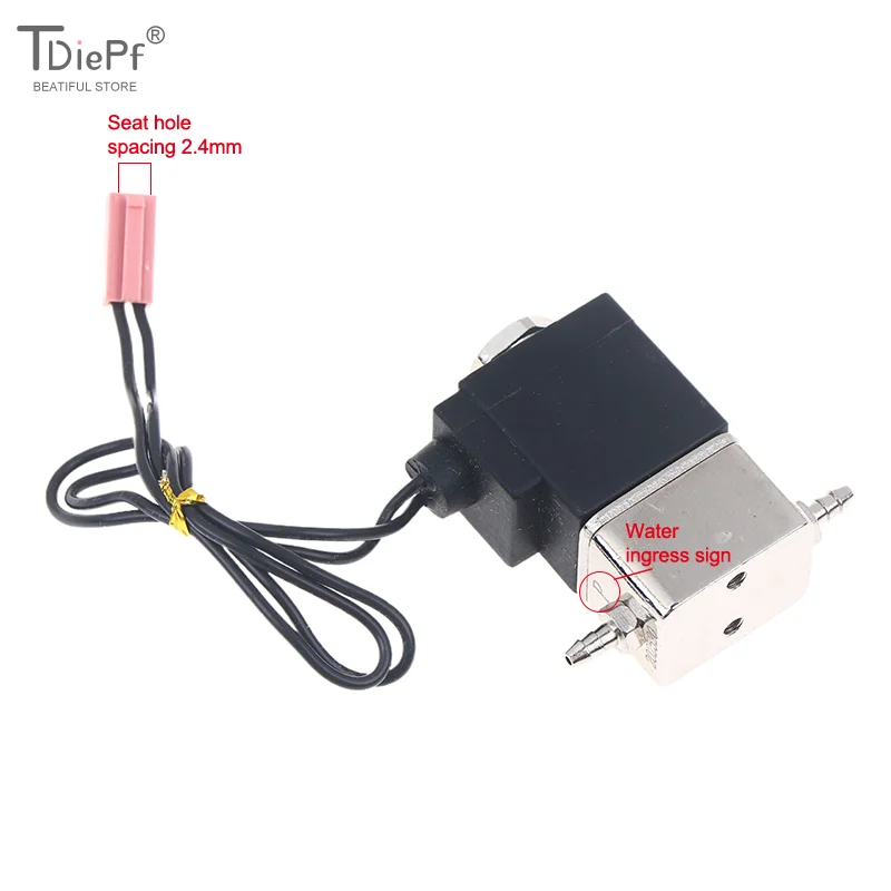 1PCS 치과용 스케일러 밸브 초음파 세척기용 범용 물 공급 솔레노이드 DC/30V 전자기 밸브