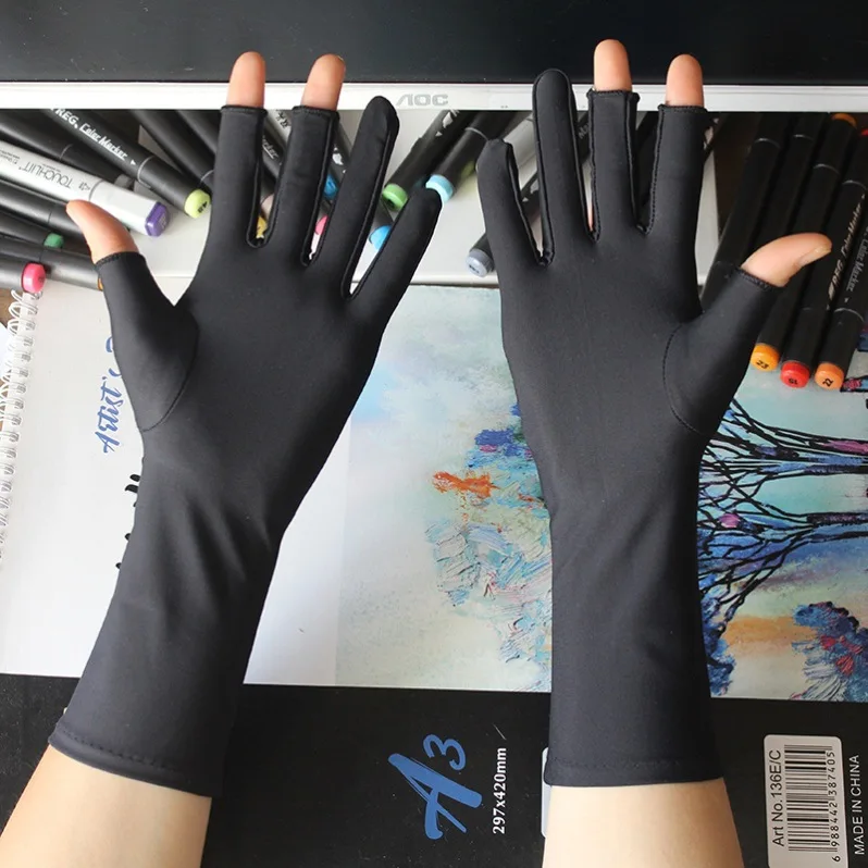 

Art Sketch Anti Dirt Gloves Painting Ipad Painting Anti Mistake Touch Screen Special For Art Students Drawing Hand Drawing Board
