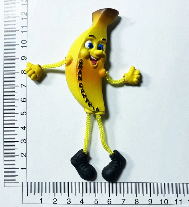 Aimant De Réfrigérateur 3D Perroquet Tenerife Espagne Souvenir De