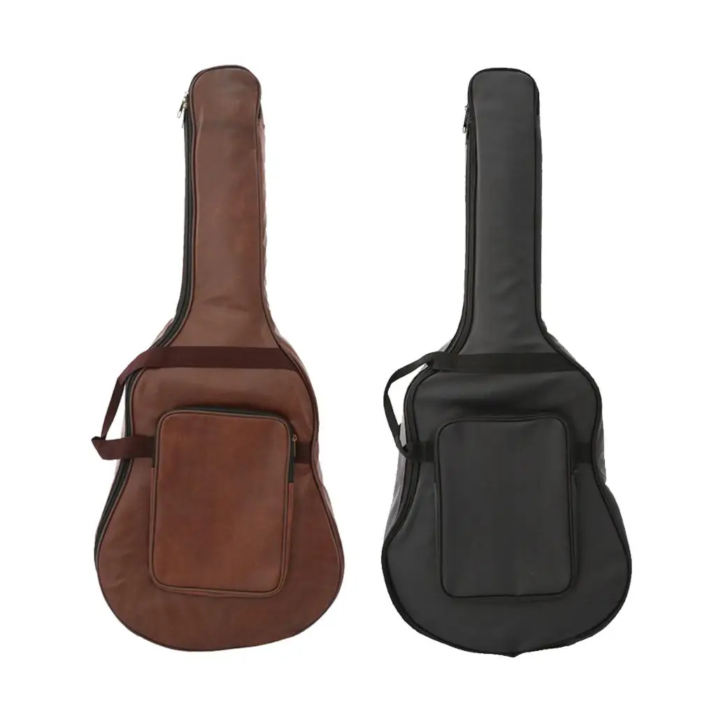 Water-resistant Guitar Gig Bag Backpack Soft Case for 40`` 41`` Guitar Parts