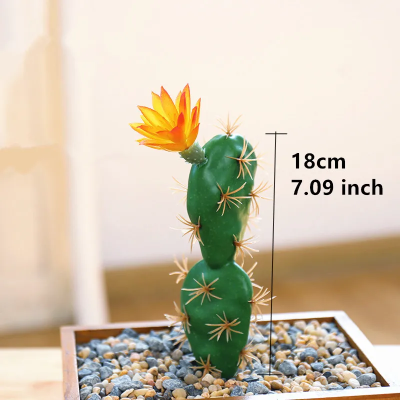 サボテンと人工花の装飾用植物 Amazon｜HGJH サボテン 多肉植物 造花 DIY 本物そっくり