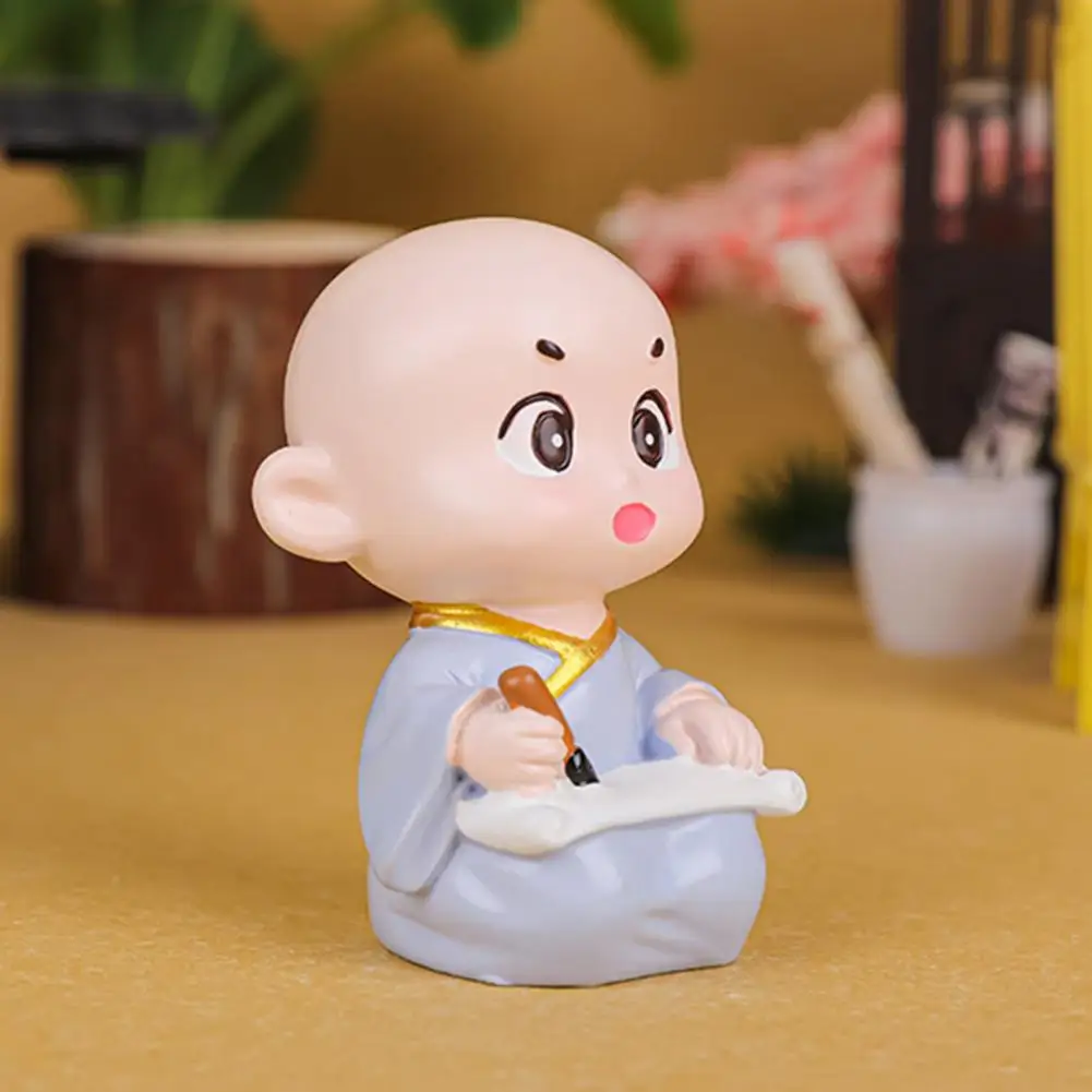 Scultura In Resina Per Tavolo Resina Monaco Ornamento Resina Colorata Sculture Di Monaco Per La Decorazione Di Auto Di Casa Simpatiche Statue Di Monac