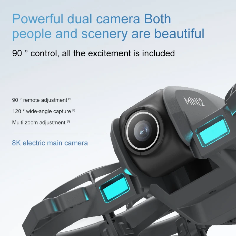 P36 드론 8K HD 듀얼 카메라 원격 제어 드론 WIFI 광학 흐름 포지셔닝 RC 쿼드콥터 헬리콥터 어린이 장난감