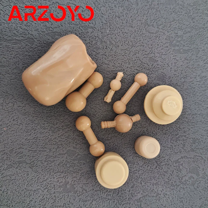 Accessori per adattatori interni per testa di connettore sostuibile per collo sostuibile in scala 1/12 per corpo di action figure da 6 pollici