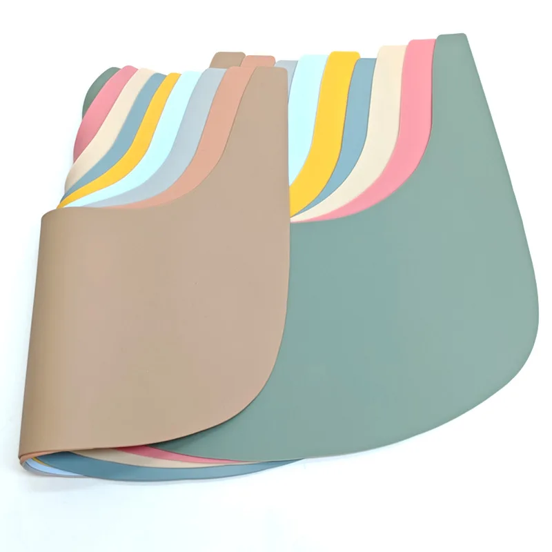 Dining chair baby baby dinner plate silicone mat children's table soft cushion anti-fouling non-slip placemats