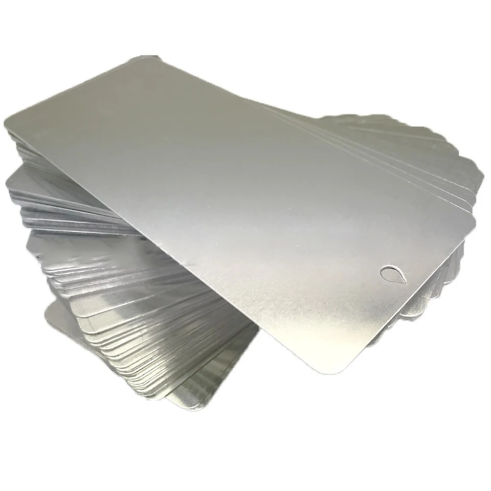 100 Stück Elektrolytische verzinnte Stahlprüfplatten für Pulverbeschichtung, flüssige Farbe und korrosionsbeständige Prüfblätter CQ-1 – Detail 2